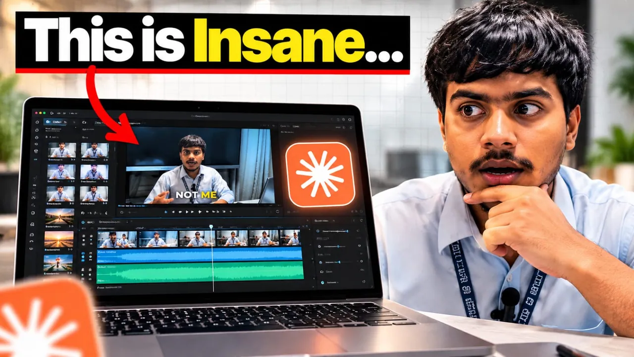 New Video: AI Edited My Entire Video Using Only Code 🎬